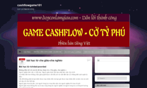 Cashflowgame101.wordpress.com thumbnail