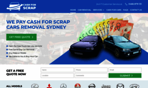Cashforcarscrap.com.au thumbnail