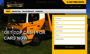 Cashforcarssc.com.au thumbnail