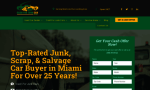 Cashforjunkcarmiami.com thumbnail