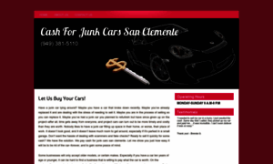 Cashforjunkcarssanclemente.com thumbnail