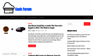 Cashforum.org thumbnail