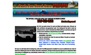 Cashforusedcarsmiami.com thumbnail