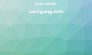 Cashgang.info thumbnail