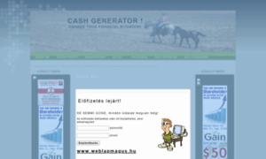 Cashgenerator.weblapmagus.hu thumbnail