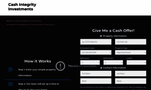 Cashintegrityinvestments.com thumbnail