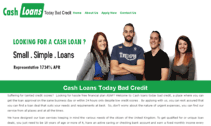 Cashloanstodaybadcredit.co.uk thumbnail