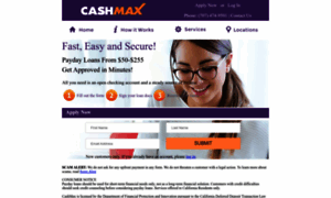 Cashmaxloans.com thumbnail