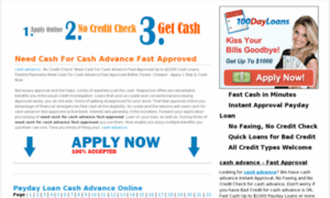 Cashpaydayloancashadvance.com thumbnail