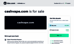 Cashvape.com thumbnail