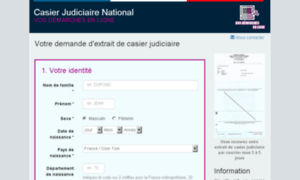 Casierjudiciairenational.fr thumbnail