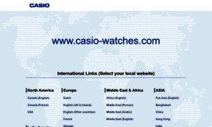 Casio-watches.com thumbnail