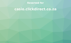 Casio.clickdirect.co.za thumbnail