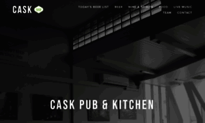 Caskpubandkitchen.com thumbnail