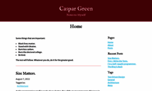 Caspar.green thumbnail