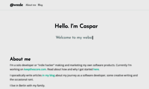 Casparwre.de thumbnail