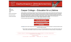 Caspercollege.peopleadmin.com thumbnail