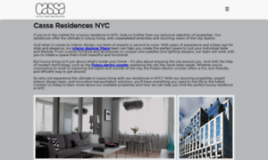 Cassaresidencesnyc.com thumbnail