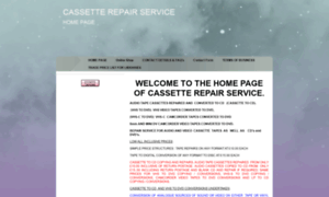 Cassetterepairservice.com thumbnail