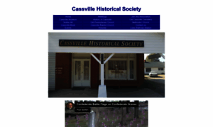 Cassvillehistoricalsociety.com thumbnail