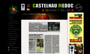 Castelnaumedocbasket.fr thumbnail