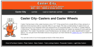 Casters.castercity.com thumbnail