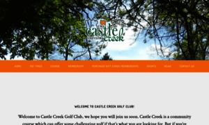 Castlecreekgolfclub.com thumbnail