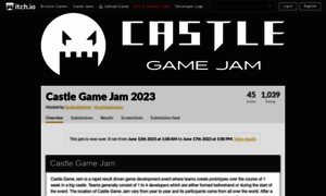 Castlegamejam.com thumbnail