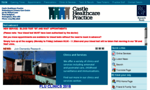 Castlehealthcarepractice.nhs.uk thumbnail