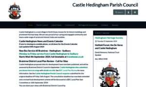 Castlehedingham.org thumbnail