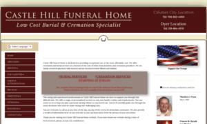 Castlehillfuneralhome.com thumbnail