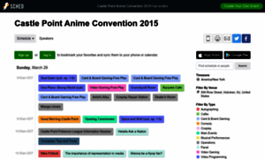 Castlepointanimeconvention2015.sched.org thumbnail