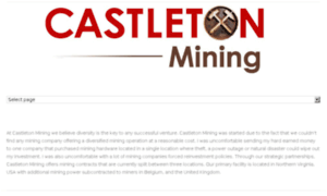 Castletonmining.com thumbnail