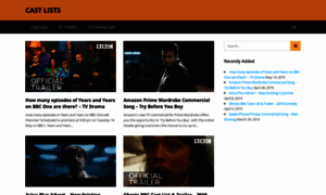 Castlists.com thumbnail
