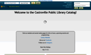 Castroville.biblionix.com thumbnail