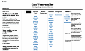 Castwaterquality.info thumbnail
