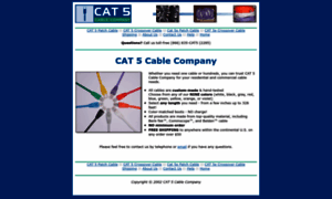 Cat-5-cable-company.com thumbnail