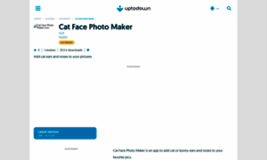 Cat-face-photo-maker.en.uptodown.com thumbnail