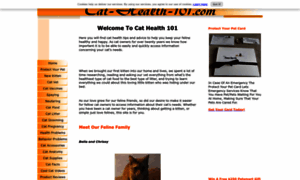 Cat-health-101.com thumbnail