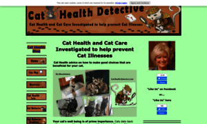 Cat-health-detective.com thumbnail