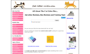 Cat-litter-critic.com thumbnail