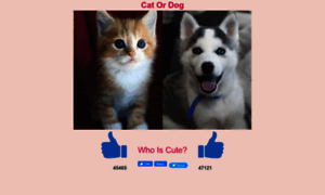 Cat-or-dog.net thumbnail