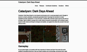 Cataclysmdda.org thumbnail