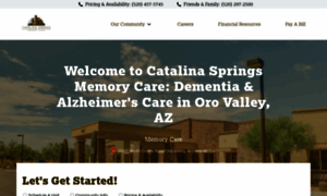 Catalinaspringsmemorycare.com thumbnail