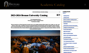 Catalog.brenau.edu thumbnail