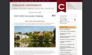 Catalog.colgate.edu thumbnail
