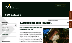 Catalog.csmd.edu thumbnail