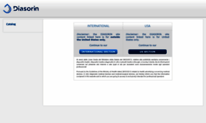 Catalog.diasorin.com thumbnail
