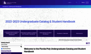 Catalog.floridapoly.edu thumbnail