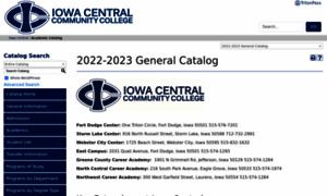 Catalog.iowacentral.edu thumbnail